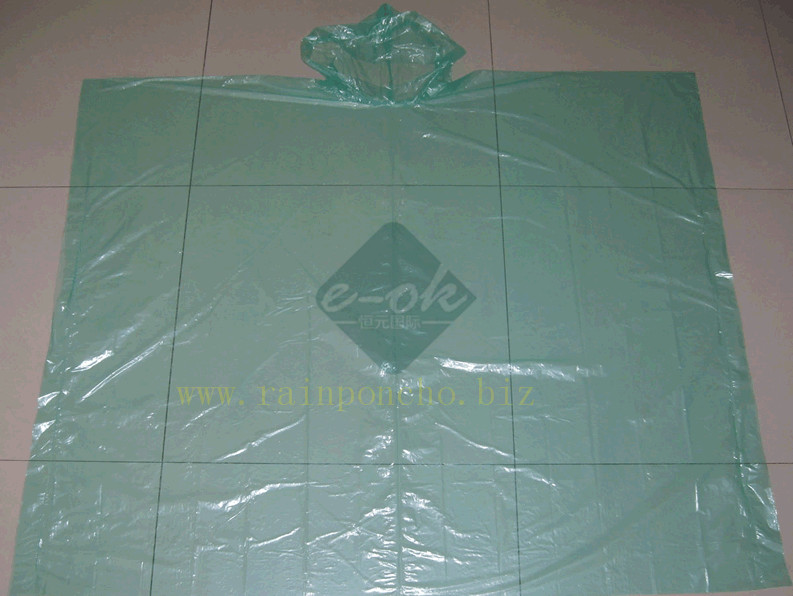 China PE Emergency rain poncho supplier rain poncho wholesale